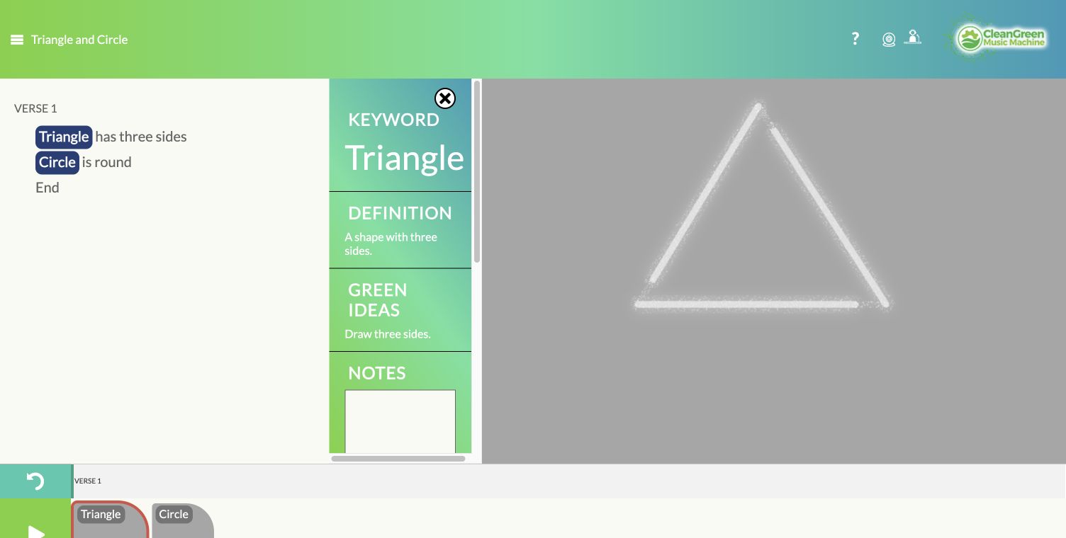 Clean Green synthetic annotation preview